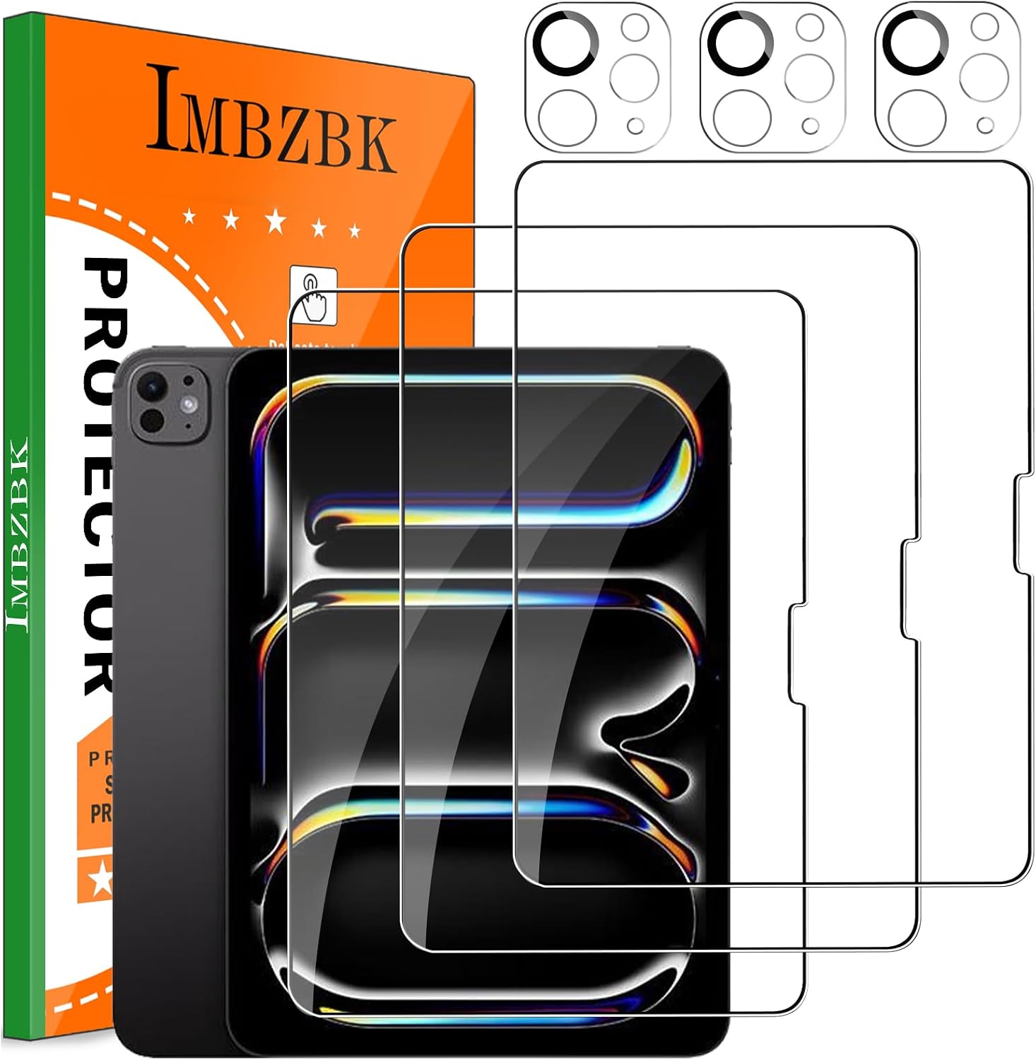 IMBZBK 3 Pack Privacy Screen Protector for Google Pixel 10 Pro,2,Orange