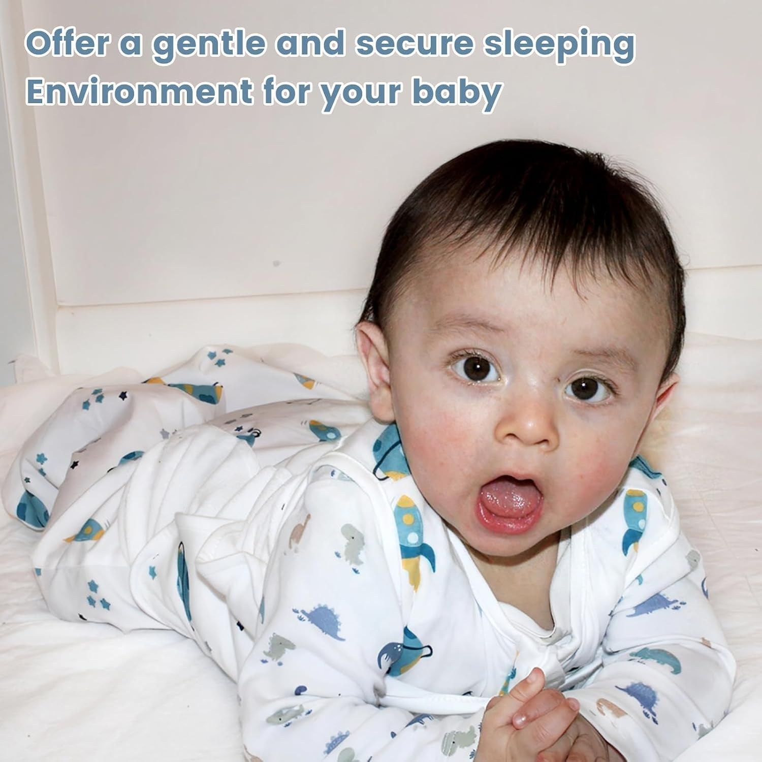 ZIGJOY Baby Swaddle Sleep Sack 0-12 Months, 1.0 TOG, 100% Cotton