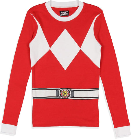 INTIMO Mighty Morphin Power Rangers Boys' Classic Character Costume Sleep Pajama Set