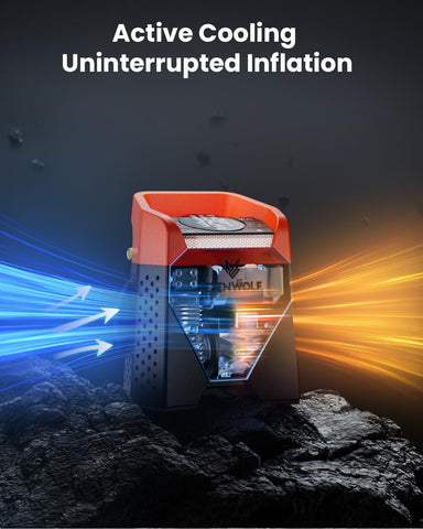 ETENWOLF Zephyr S5 Heavy-Duty Tire Inflator Portable Air Compressor