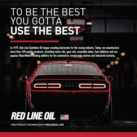 Red Line 50205 SAE 75W80 API GL-4 Manual Transmission and Transaxle Lubricant (MTL) Car Gear Oil - 1 Gallon
