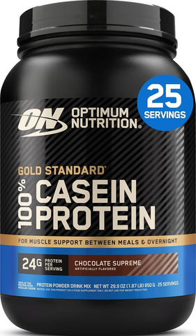 Optimum Nutrition Gold Standard Casein Protein Powder Chocolate Supreme 2LB