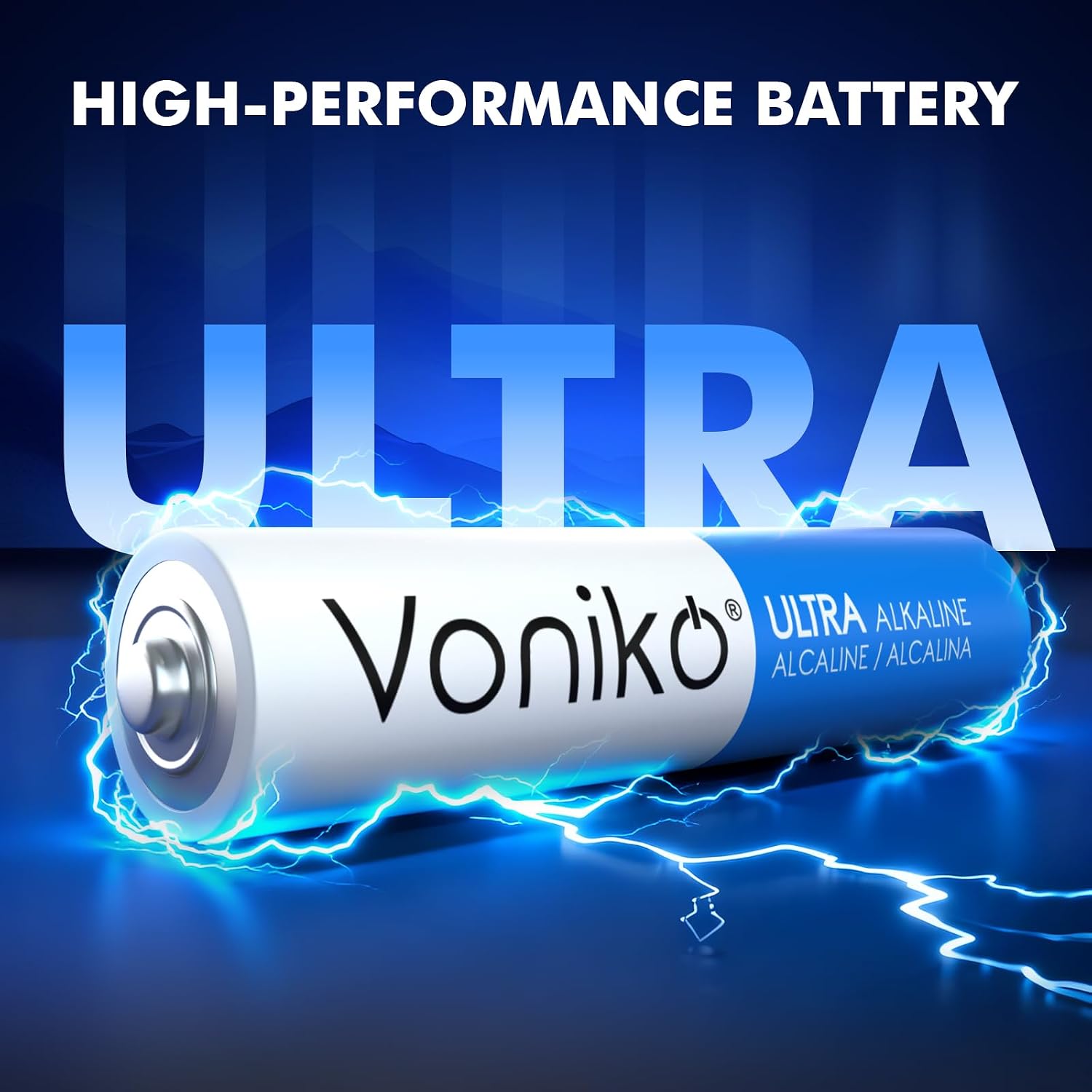 Voniko AAA Batteries 48 Pack - 1.5V Alkaline Triple AAA Batteries