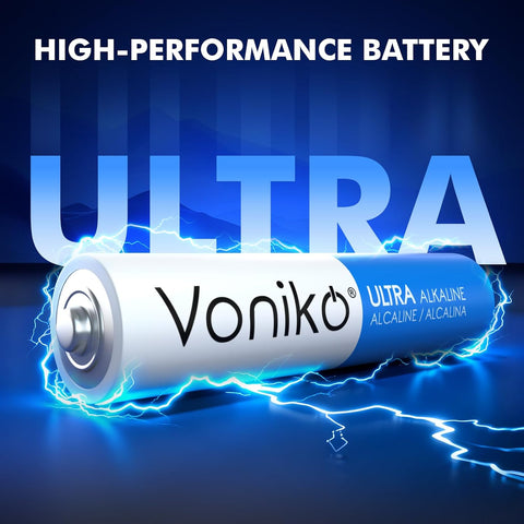 Voniko AAA Batteries 48 Pack - 1.5V Alkaline Triple AAA Batteries