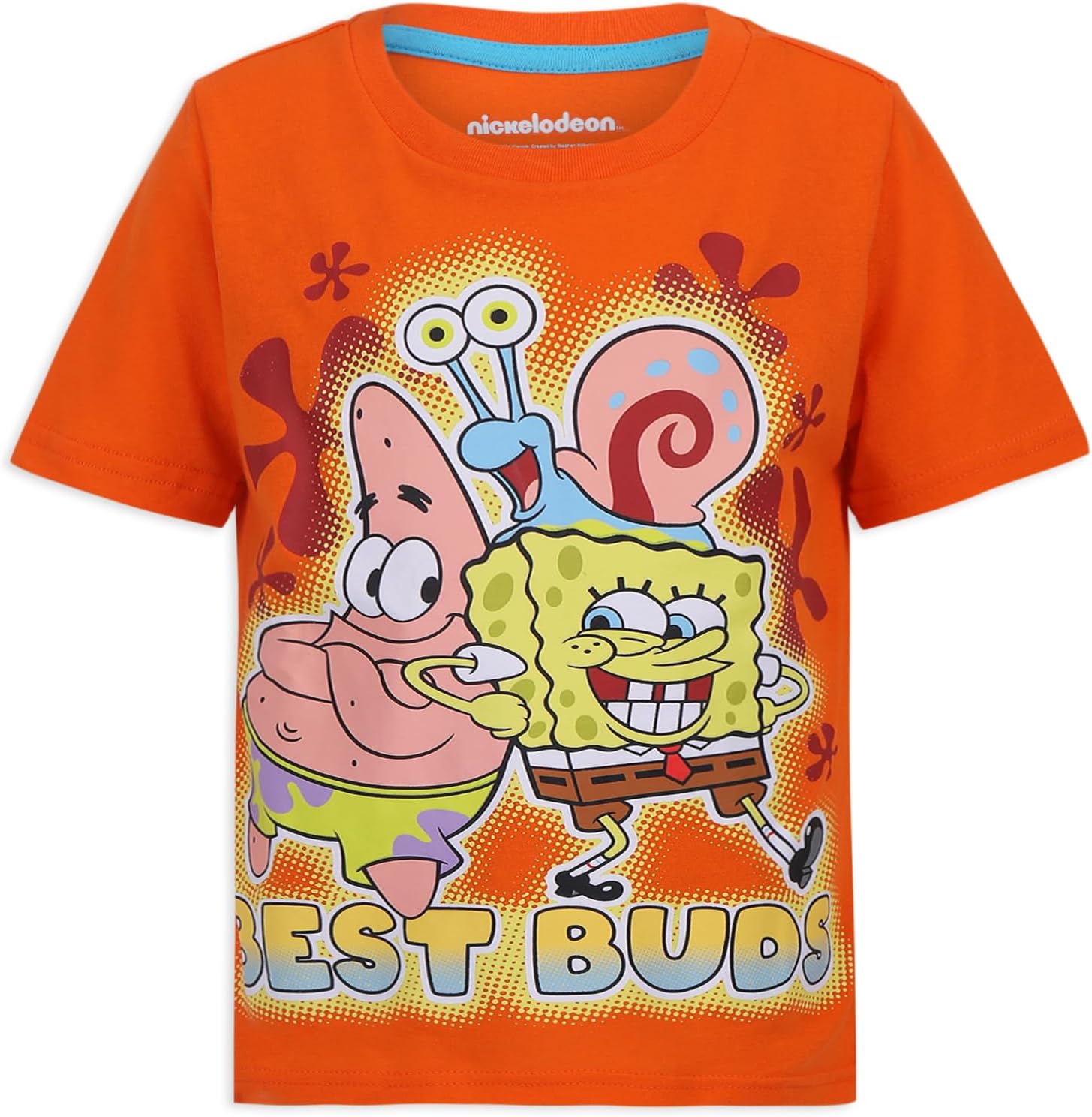 Nickelodeon Spongebob Squarepants Boys 4 Pack T-Shirt for Big Kids