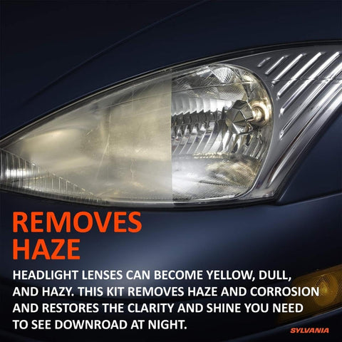 SYLVANIA Headlight Restoration Kit, Restores to Like-New Condition