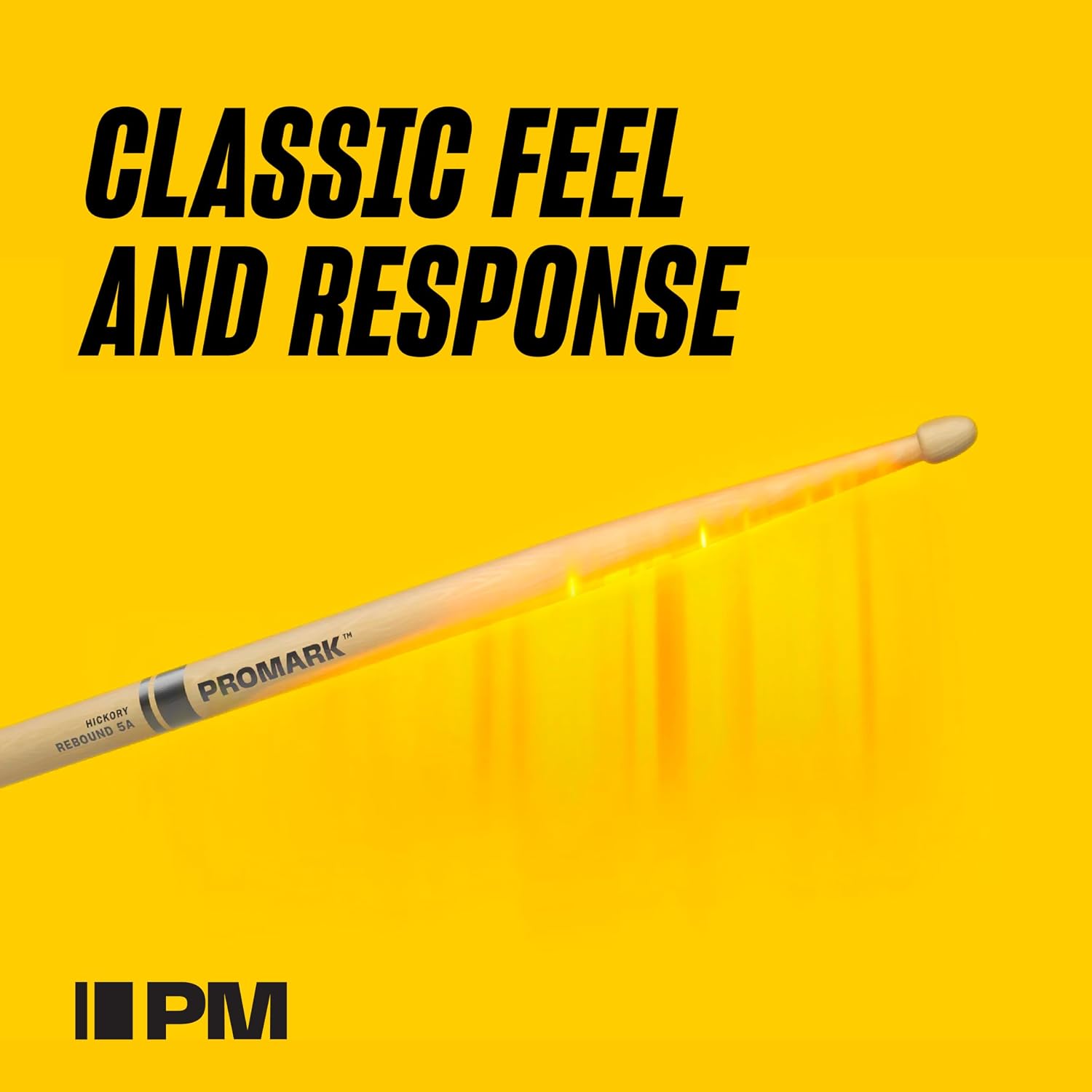 ProMark Classic Forward FireGrain 5B Drumsticks Wood Tip