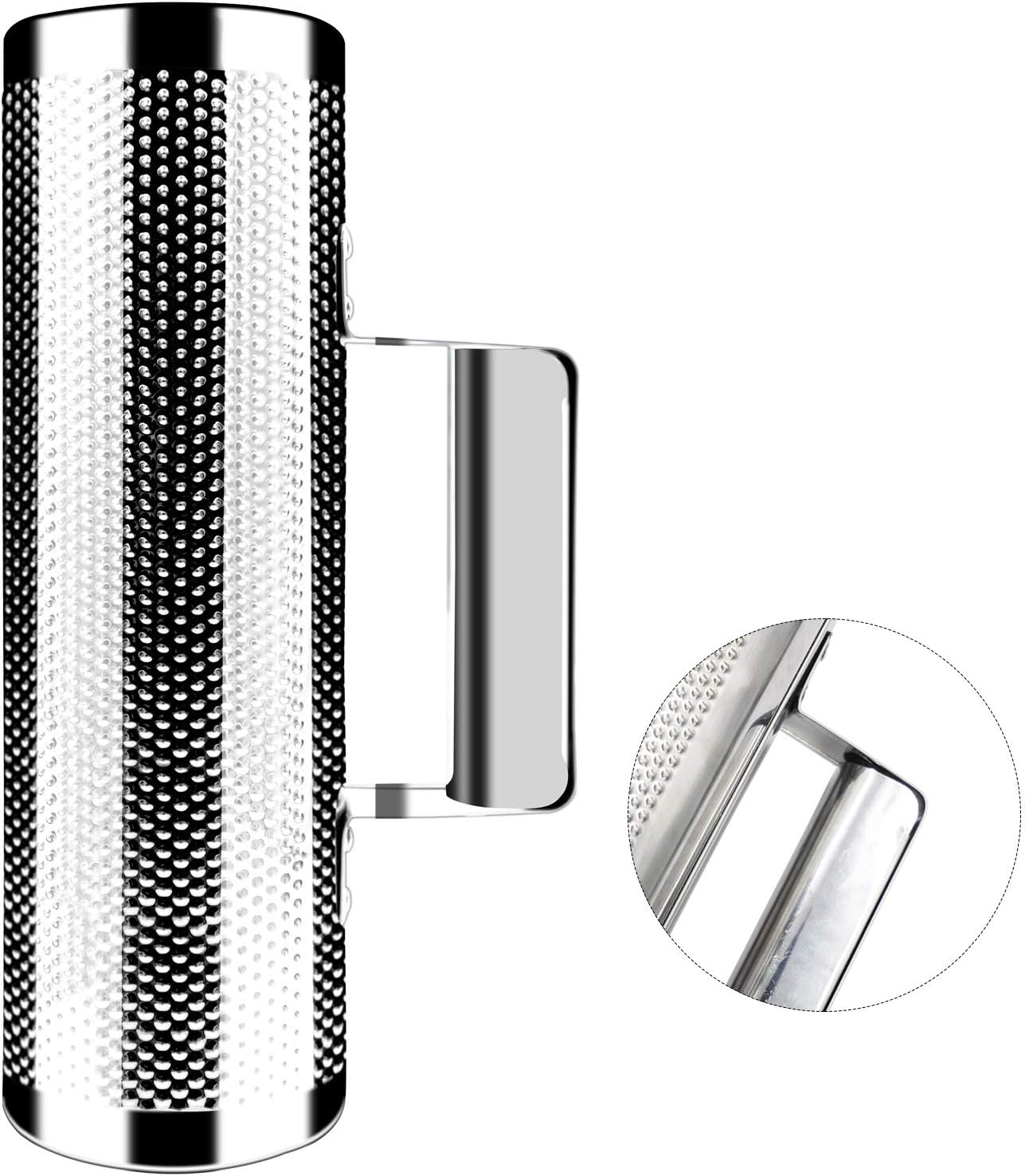 EASTROCK 10" 3" Stainless Steel Guiro Shaker with Scraper for Adult