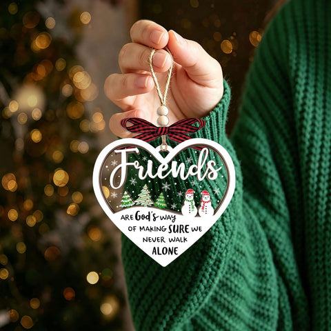 Friendship Ornament,Friends Gift for Women Christmas Ornaments 2026