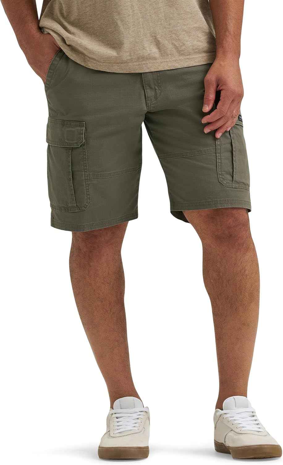 Wrangler Authentics Men's Classic Cargo Stretch Short