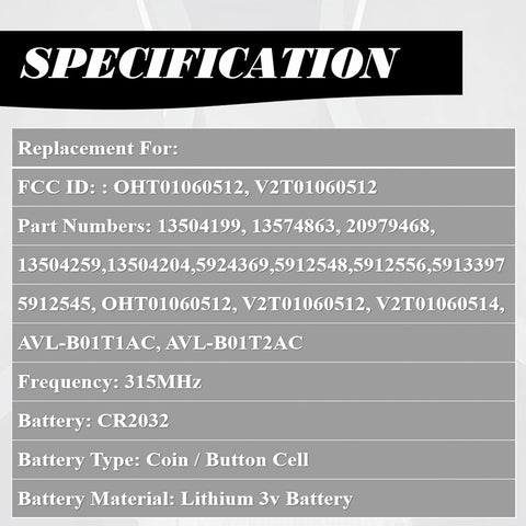 MechanMagic Flip Key Fob Replacement Fits for Chevy Equinox Camaro 2010-2019 Cruze Malibu Impala Sonic GMC Terrain Buick Lacrosse Regal Verano Encore Keyless Entry Remote Control 2 Sets
