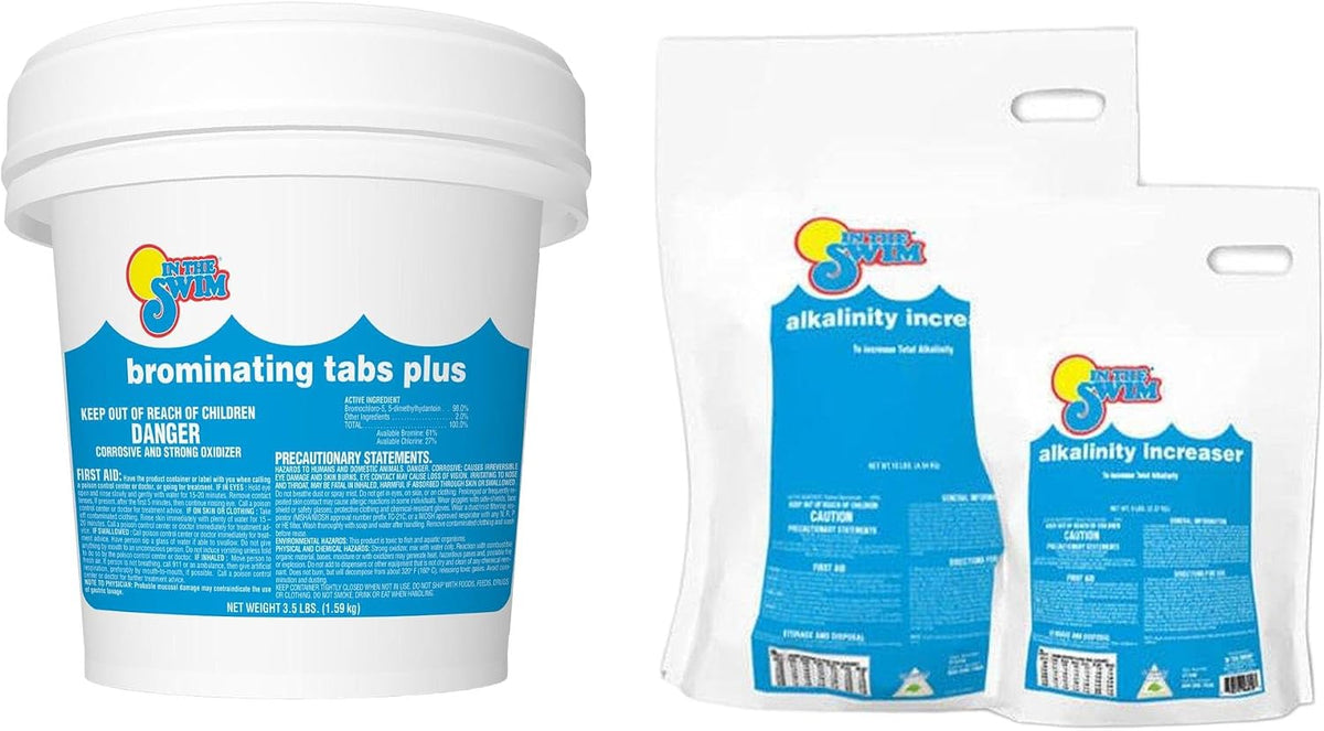 In The Swim Bromine Plus and Alkalinity Increaser Small Bundle