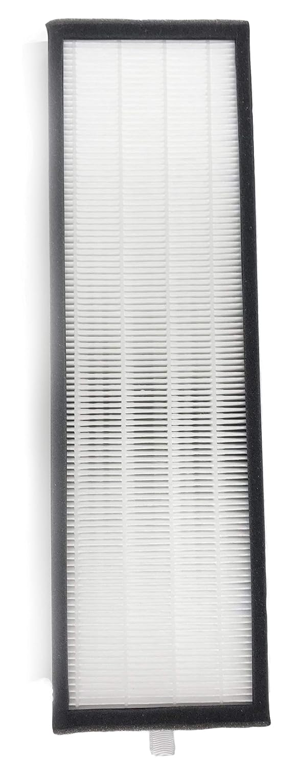 Nispira TF60 TF60-Pure T500 Filter Replacement True HEPA Filter Carbon for Breathe Smart Tower Air Purifier, 2 Packs