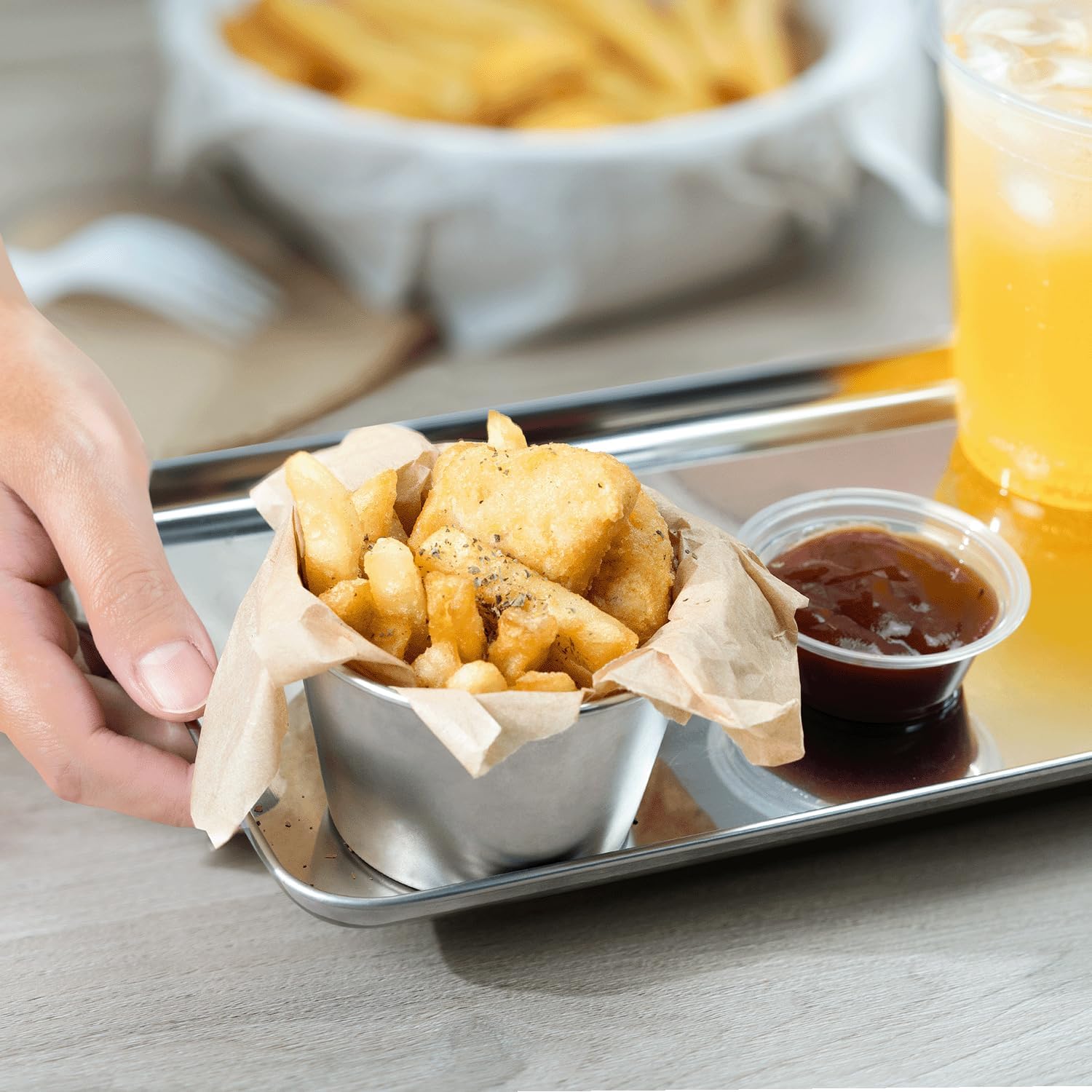 Karat [5,000 ct ] 12" x 12" Deli Paper Sheets | Kraft Grease-Resistant Wrapping Paper | Great for Burgers, Fries, Food Baskets, Containers
