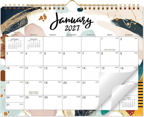 2027 Wall Calendar - 12 Months Wall Calendar 2027, Jan 2027 - Dec 2027