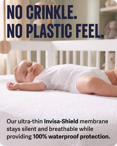 SafeRest Waterproof Crib Size Mattress Protector
