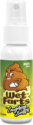 Laughing Smith - Wet Farts - Potent Stink Spray - Extra Strong Stink - Hilarious Gag Gifts & Pranks for Adults or Kids - Prank Stink Stuff - Non Toxic - Smells Like Really 'Bad' Gas