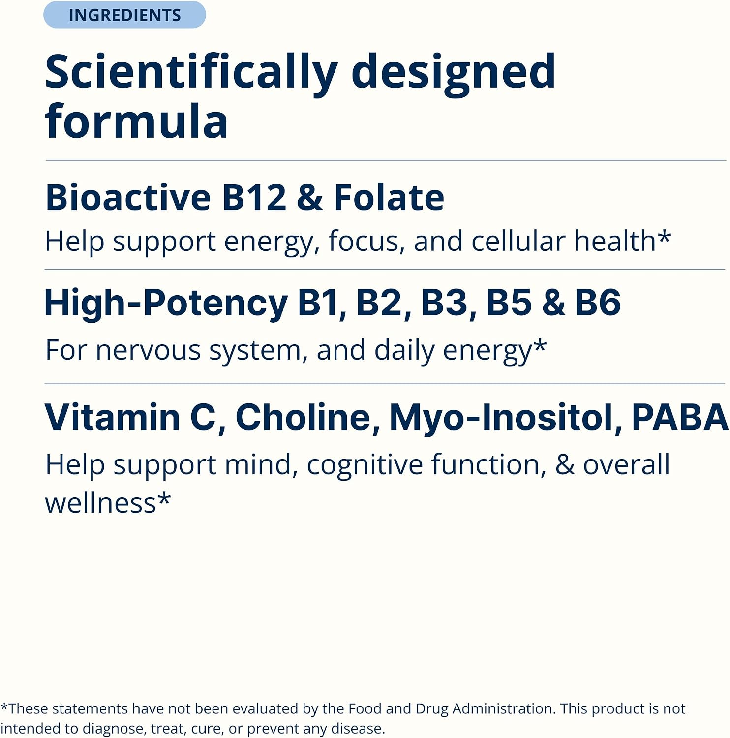Metagenics Vitamin B-Complex Active B6 & B12 with Folate, 180 Tablets