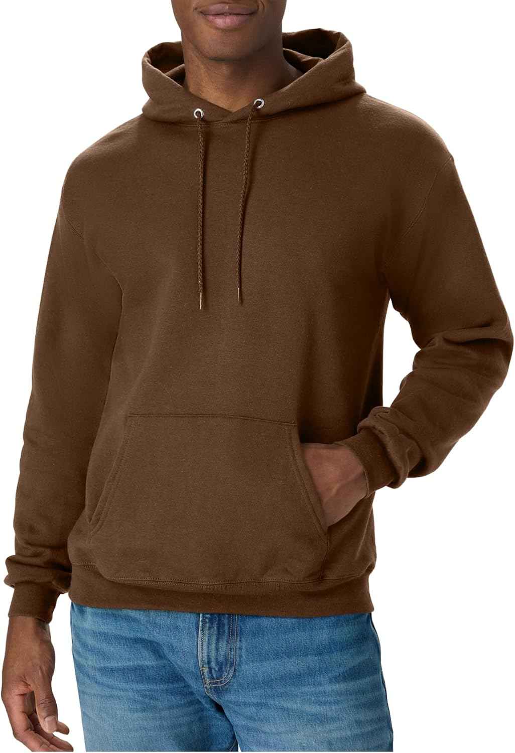 Hanes Men's Hoodie - EcoSmart Fleece Hooded Sweatshirt for Men & Women - Midweight Fleece - Big & Tall Available