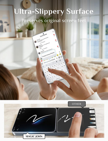 MAGIC JOHN for Samsung Galaxy S26 Ultra Screen Protector Easy Installation