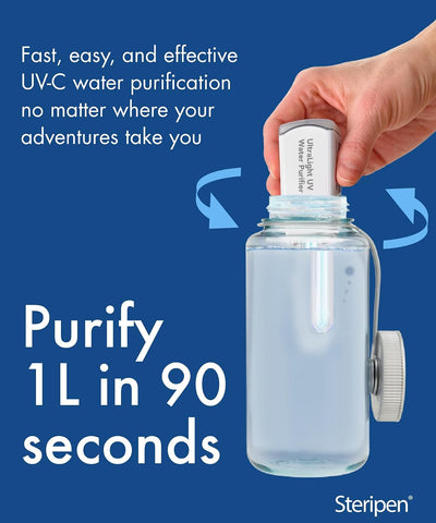 SteriPen Ultralight UV Water Purifier, 3 oz