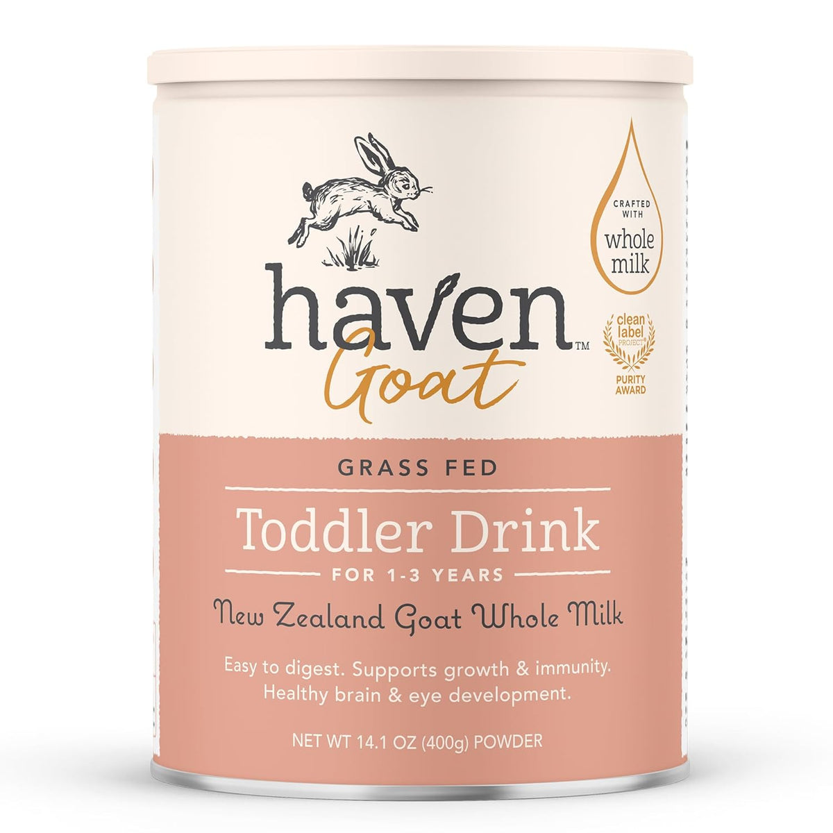 Haven Goat Toddler Formula, Whole Milk, 12+ Months, 14.1oz