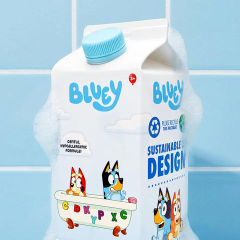 Bluey Bubble Bath for Toddlers and Kids 3+, Fresh Berry Scent, Tear Free | Dye, Paraben, Phthalate-Free | Hypoallergenic | 24 oz/ 710 ml