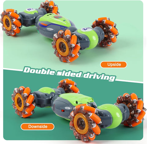 QXHOL Gesture Sensing RC Stunt Car, 4WD Remote Control Cars Toys