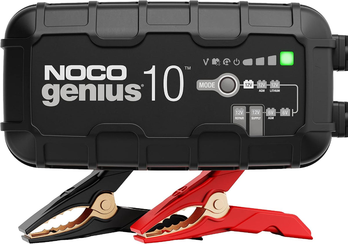 NOCO GENIUS10 10A 6/12V Smart Battery Charger, Trickle Charger & Maintainer