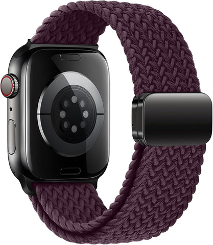 Magnetic Braided Sport Loop Compatible with Apple Watch Bands for Women Men
