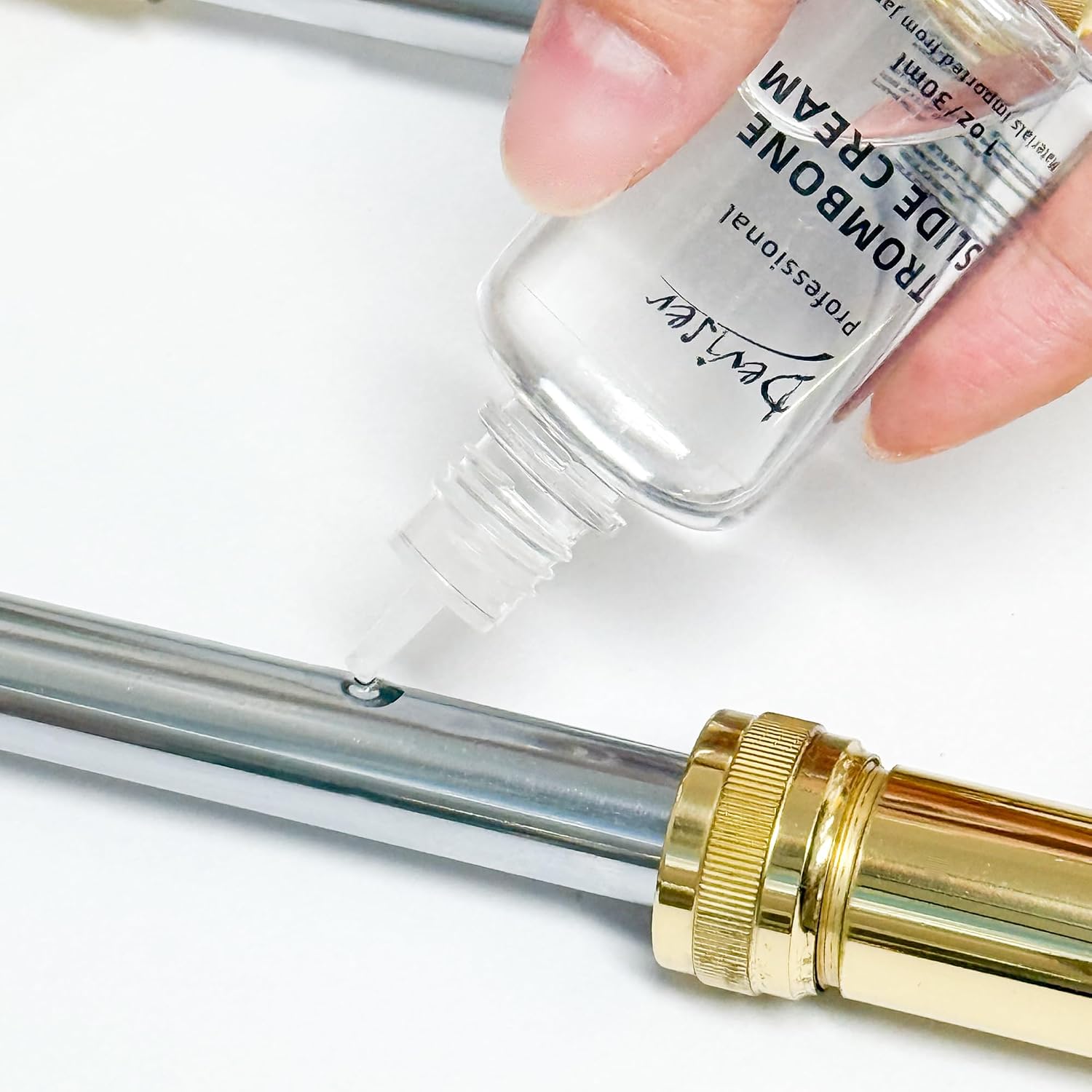 Deviser Trombone Care kit All in One Bundle :Slide Oil,Slide Grease,Cleaning Swab x2,Mouthpiece,Bore Brushes,Instructions