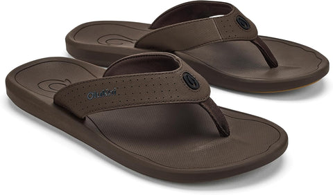 OluKai Ki'i Men's Flip Flops with Arch Support, Beach & Casual Sandals