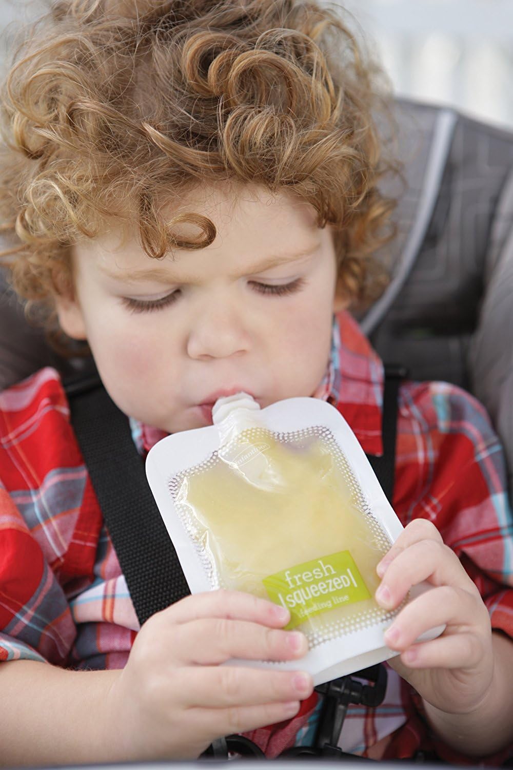 Infantino Disposable Baby Food Pouches, 4oz, Homemade Baby Food, 50-Pack