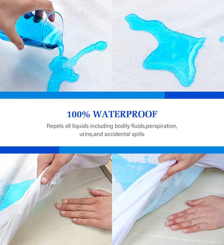 Twin Mattress Protector Waterproof for Kids Mattress Pad Cover 39 x 75