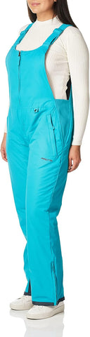 Arctix Women's Essential Insulated Ski Bibs, Water Resistant Snow Pants for Skiing & Snowboarding