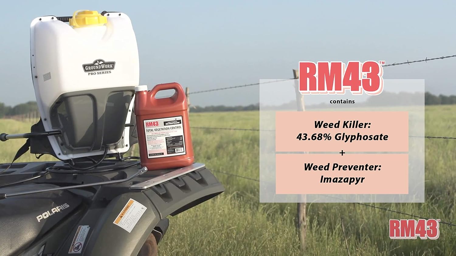 RM43 Concentrated Extended Control Weed Killer
