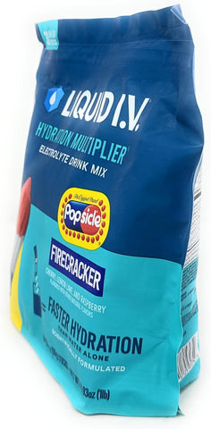 Liquid I.V. Hydration Multiplier Popsicle Firecracker - 60 Sticks