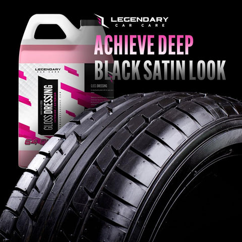 Legendary Gloss Dressing Spray 64oz (Half Gal) - Tire, Trim & Vinyl Shine