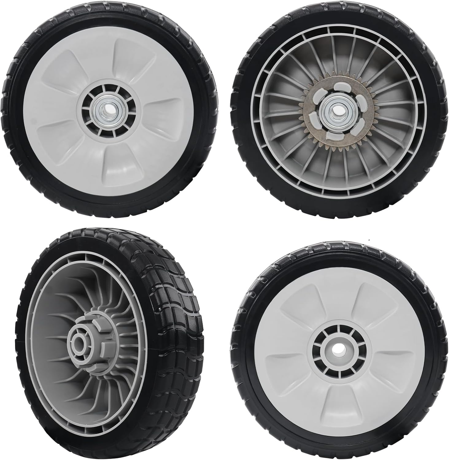 CheeMuii 4PCS HRR216 Lawn Mower Drive Wheel Fit for Honda HRR216 Lawn Mower