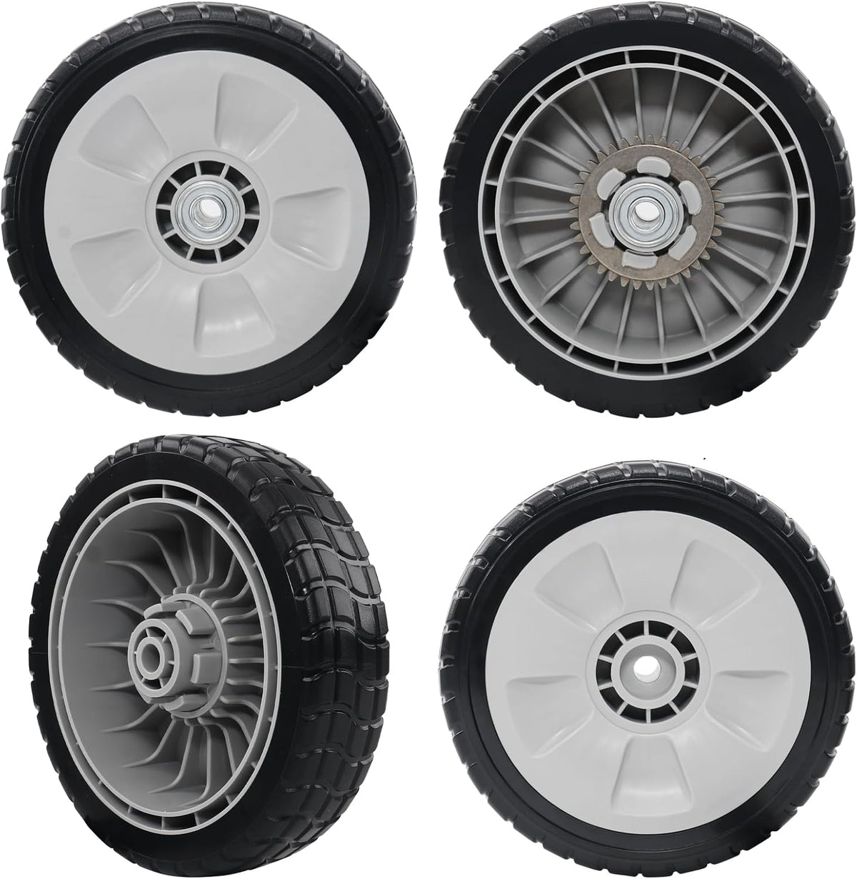 CheeMuii 4PCS HRR216 Lawn Mower Drive Wheel Fit for Honda HRR216 Lawn Mower