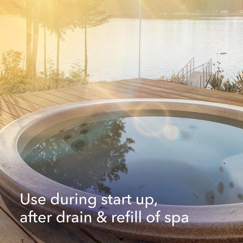 Leisure Time D, Metal Gon for Spas and Hot Tubs, 16 Ounce
