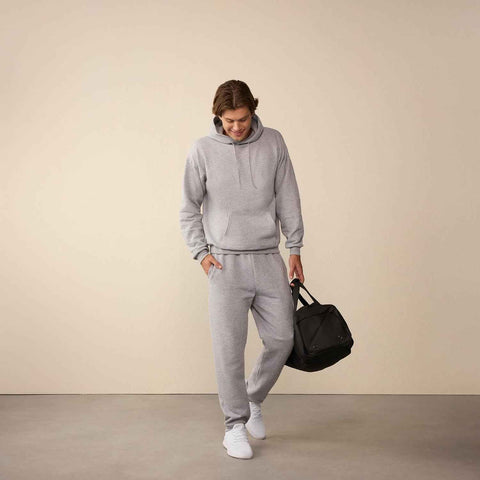 Hanes Men's Hoodie - EcoSmart Fleece Hooded Sweatshirt for Men & Women - Midweight Fleece - Big & Tall Available
