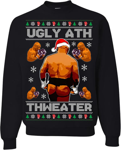 wild custom apparel Merry Chrithmith Kith My Ath Funny Ugly Christmas Sweater Crewneck Sweatshirt