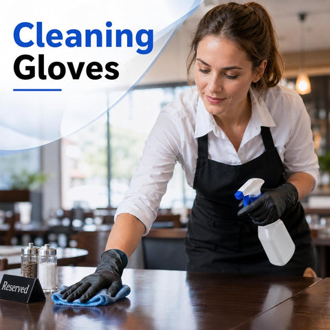 Nitrile Disposable Gloves 5 Mil, Large, 100 Count
