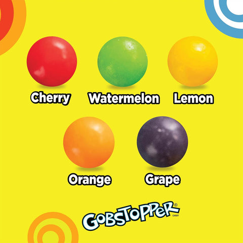 Gobstoppers Everlasting Jawbreaker Hard Candy, Theater Box, 5 oz, 12 Ct