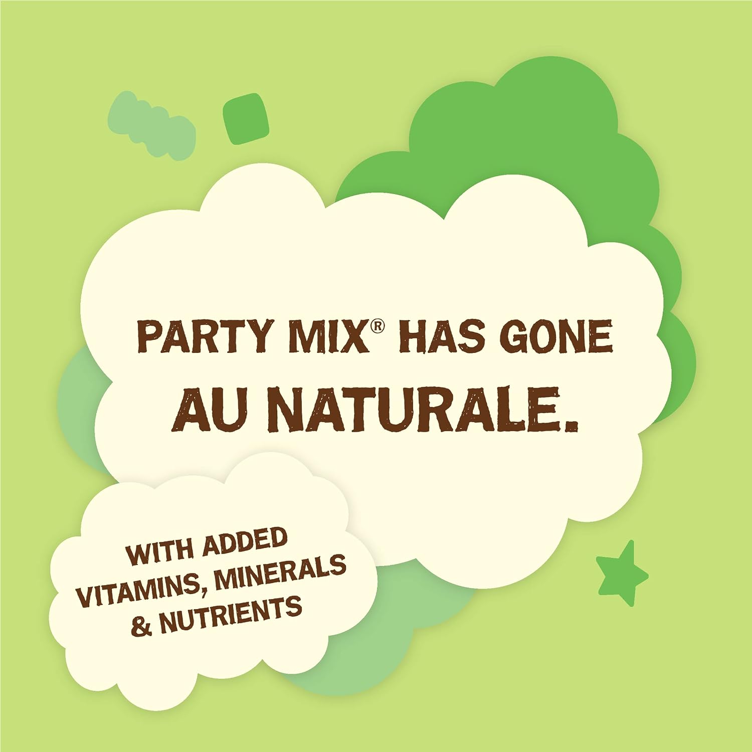 Friskies Purina Party Mix Natural YUMS Catnip Cat Treats, 20 oz Canister