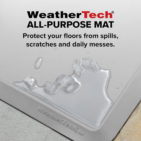 WeatherTech All-Purpose Mat - Multi-Use Mat for Everyday Living - 44" x 48" - Rectangle - Black (APM4448B)