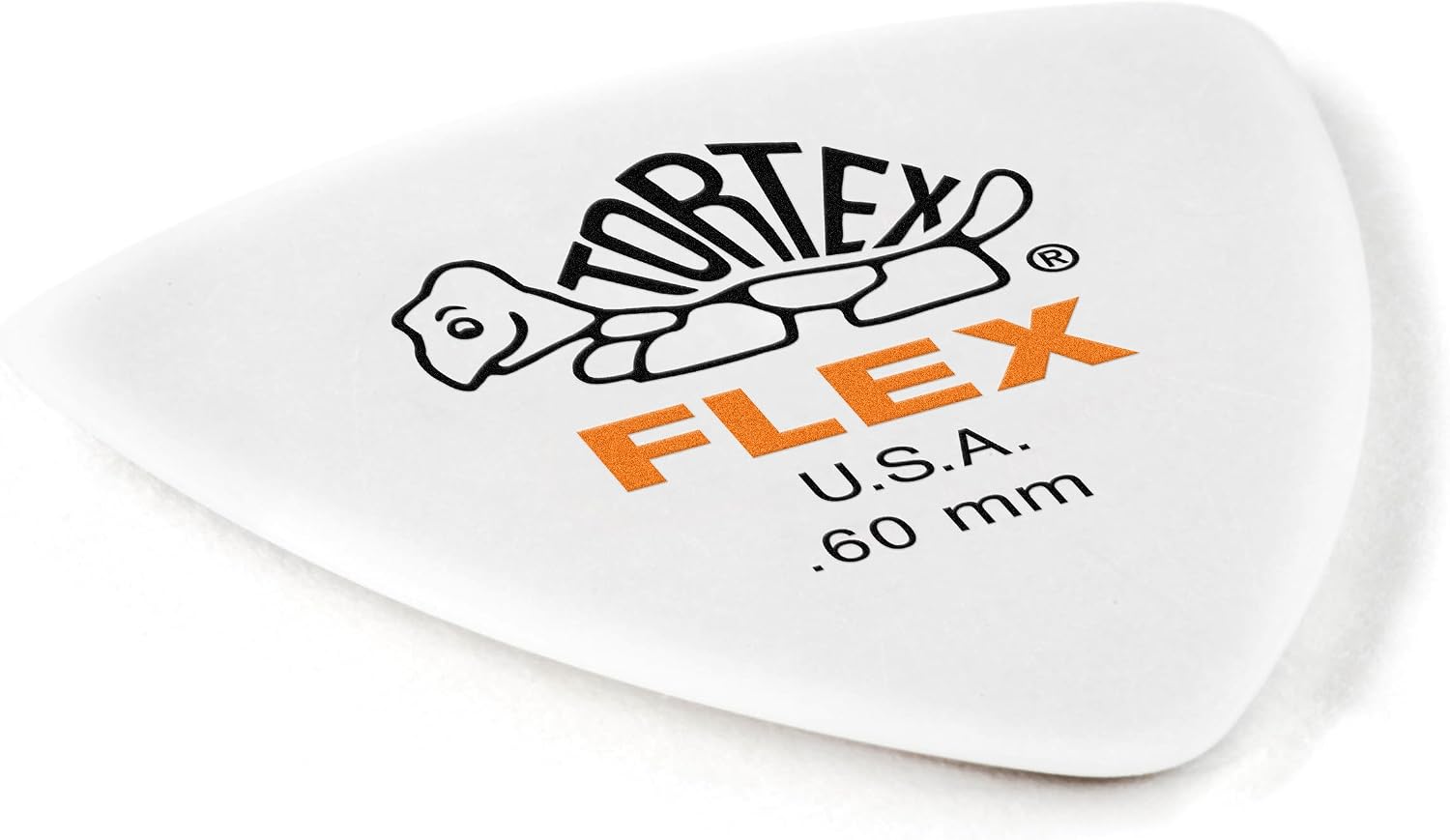 Jim Dunlop Tortex® Flex™ Triangle Pick .60MM - 6 Pack