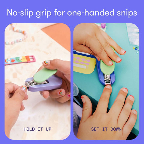 Frida for Kids Nail Clipper for Kids, Safety Nail Clipper + Picker, 1 Ct