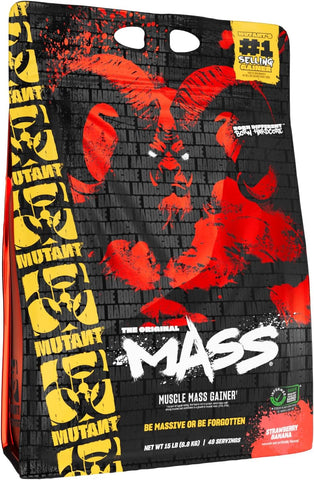 Mutant Mass Weight Gainer Protein Powder, Triple Chocolate, 15 lb